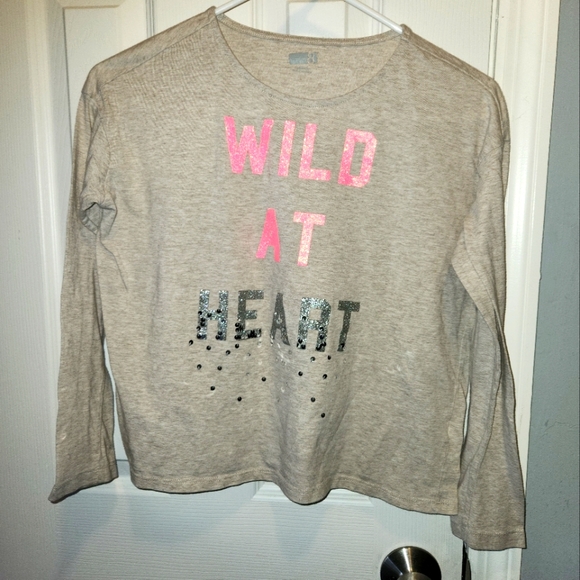 Crazy 8 long sleeve graphic tshirt - Picture 1 of 5